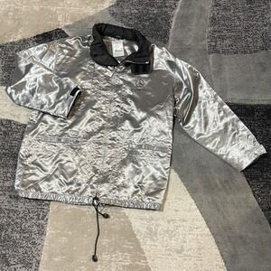 Mercedes-Benz Jacket Men Small Silver Edition Motorsport Windbreaker Racing NEW